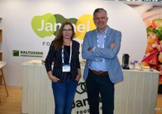 Wendy Fischer en Lars Jansen van Jamael Food Group.