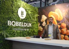Bij Bobeldijk Food Group: Roland de Haan. Hij gaf aan dat de vraag naar biologische vleesvervangers weer wat toeneemt. De combi bio en vegan is wel een uitdaging in de productontwikkeling. 