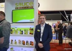 Bij Sauce Company vertelde Nick Steeghs dat ze onder meer biologische pinsasaus, ketjap, ketchup en sojasaus produceren. 