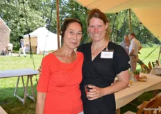 Astrid Versteegh en Herma Winnemuller (Landgoed Bleijendijk).