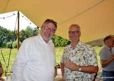 Peter van der Schoot (BioMasters) en Jan Groen (Green Organics). 