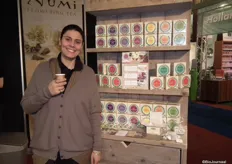 Ook Kahita Shilo van La Alternativa kreeg de kans om deze Hari Tea-lijn te promoten.